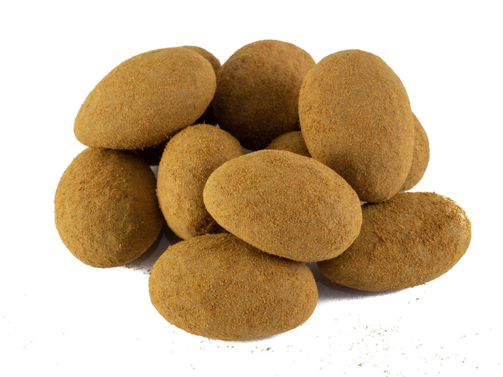 Cinnamon Dusted Chocolate Almonds Alwan Sweets